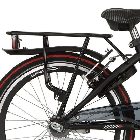 Alpina Portapacchi Posteriore 20 Yabber Nero.