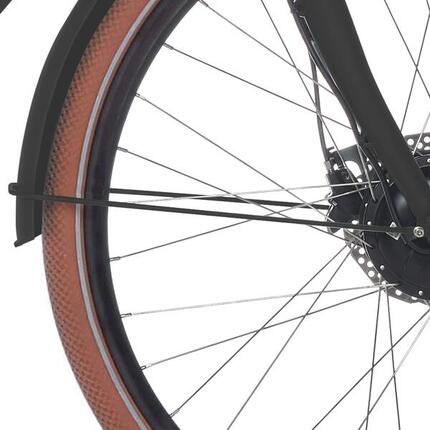 Cortina drążek do błotnika 28 Foss Arrant czarny matowy