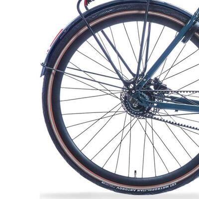 Cortina spatbord achter 28 e-mozzo pling dark green matt.