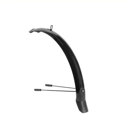 Eurofender Voorspatbord 28" lampo 58 mm breed - zwart