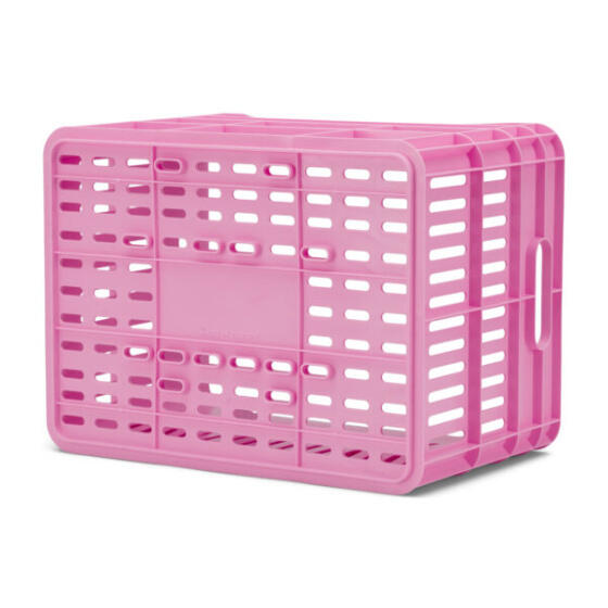 Caisse de vélo Urban Proof 30L en rose vif - Pratique et durable 6/7