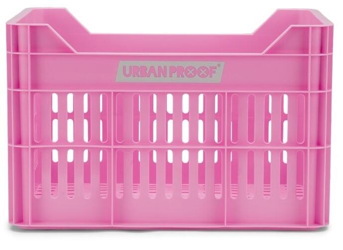 Caisse de vélo Urban Proof 30L en rose vif - Pratique et durable 3/7