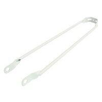 Asta per parafango 28 mm bianca in metallo.