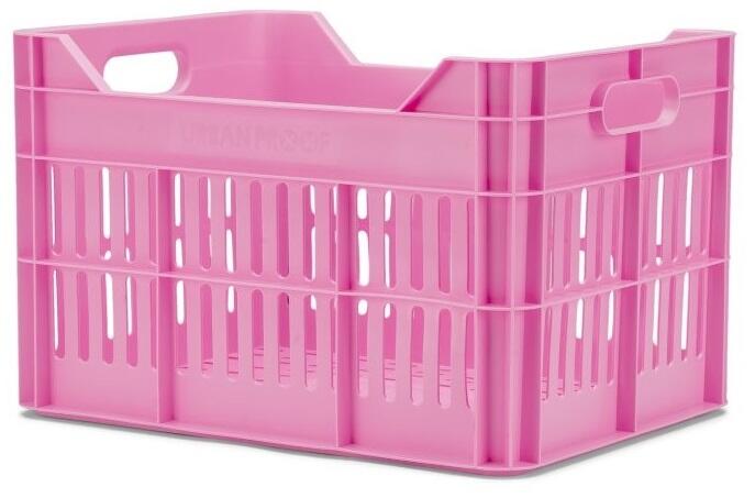 Caisse de vélo Urban Proof 30L en rose vif - Pratique et durable 2/7