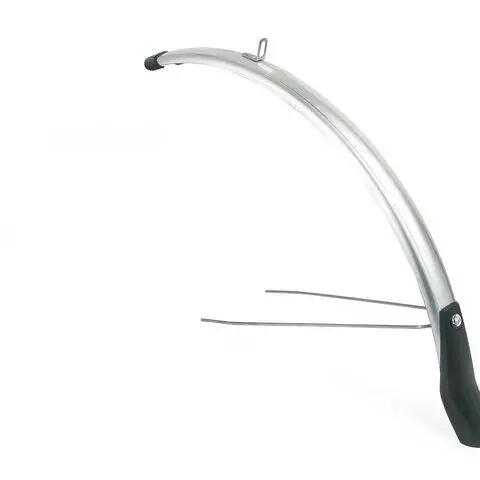 Eurofender Snello 28" Front Fender - Silver for 28" Wheels