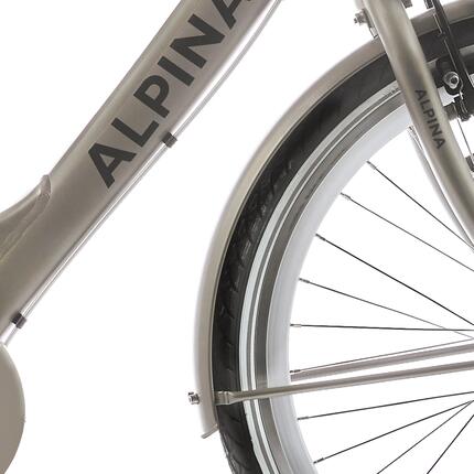 Zestaw błotników Alpina 24 Clubb Gold z matowym wykończeniem