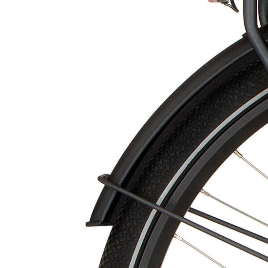 Parafango posteriore Cortina 28 E-Foss grigio ardesia opaco.