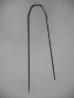 Asta parafango Gazelle 28 pollici (349 mm) - Argento