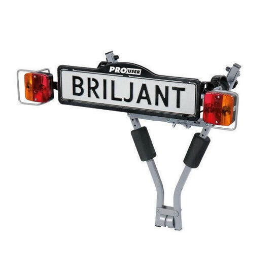 Uchwyt rowerowy Pro-User Brilliant na hak 2 rowery 7/13-styk 40 kg