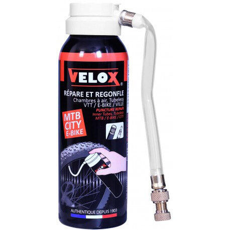 Velox 125ml Tire Repair Spray Can for Bicycles