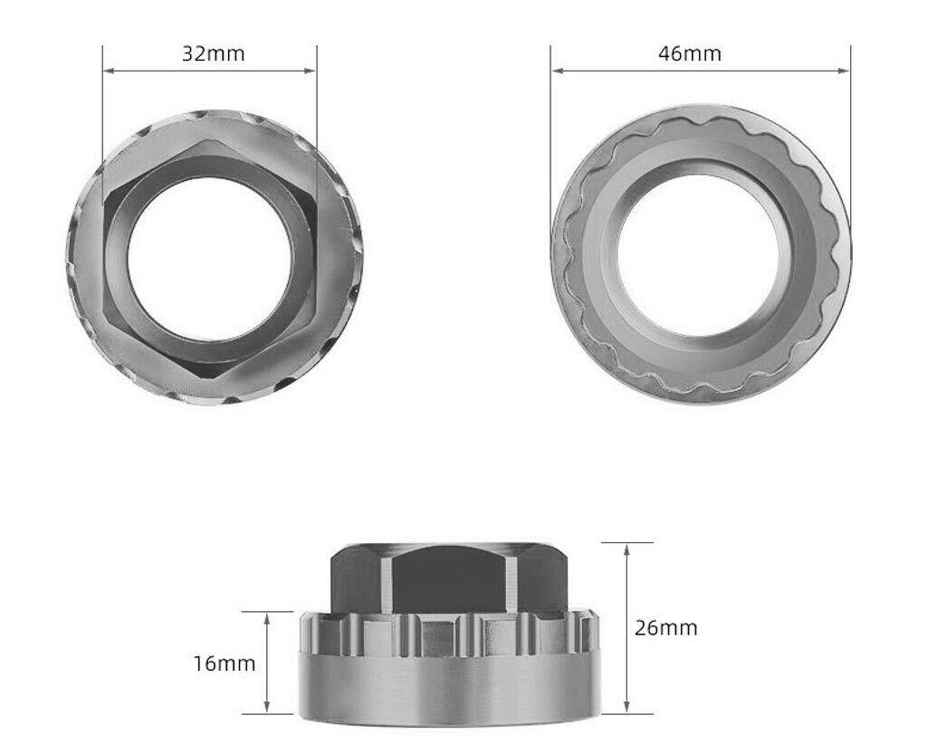 Clé pour plateaux Shimano 12 vitesses - IceToolz #2741 3/4
