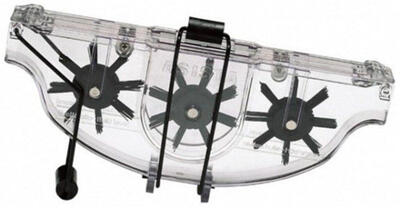 Effizienter Kettenreiniger 9 x 18 cm - Transparent