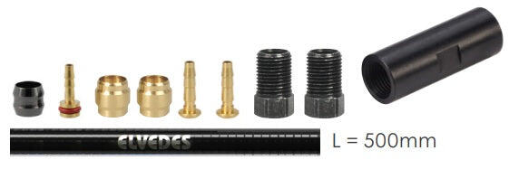 ELVEDES Elvedes Hydraulische Slangverlengingskit Tektro 5.0