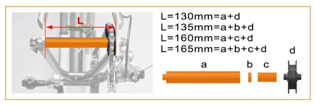 Kit de Transport IceToolz 30C1 pour Chaînes 3/4
