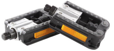 Mirage VP-113 Klapppedale Set 9 16 Antirutsch mit Reflektoren