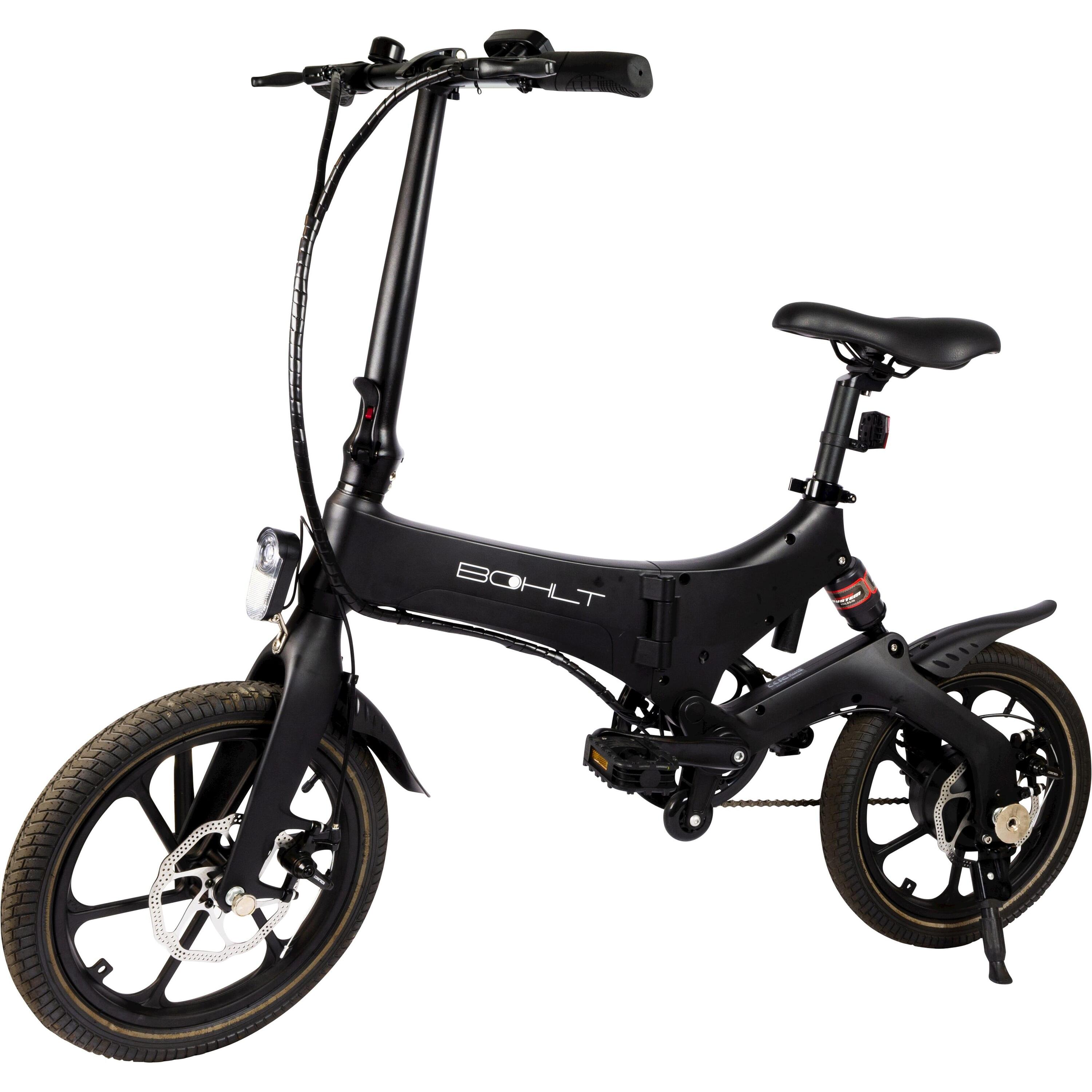 BOHLT Bohlt Bicicleta Eléctrica Plegable X160 Negra con Alto Rendimiento