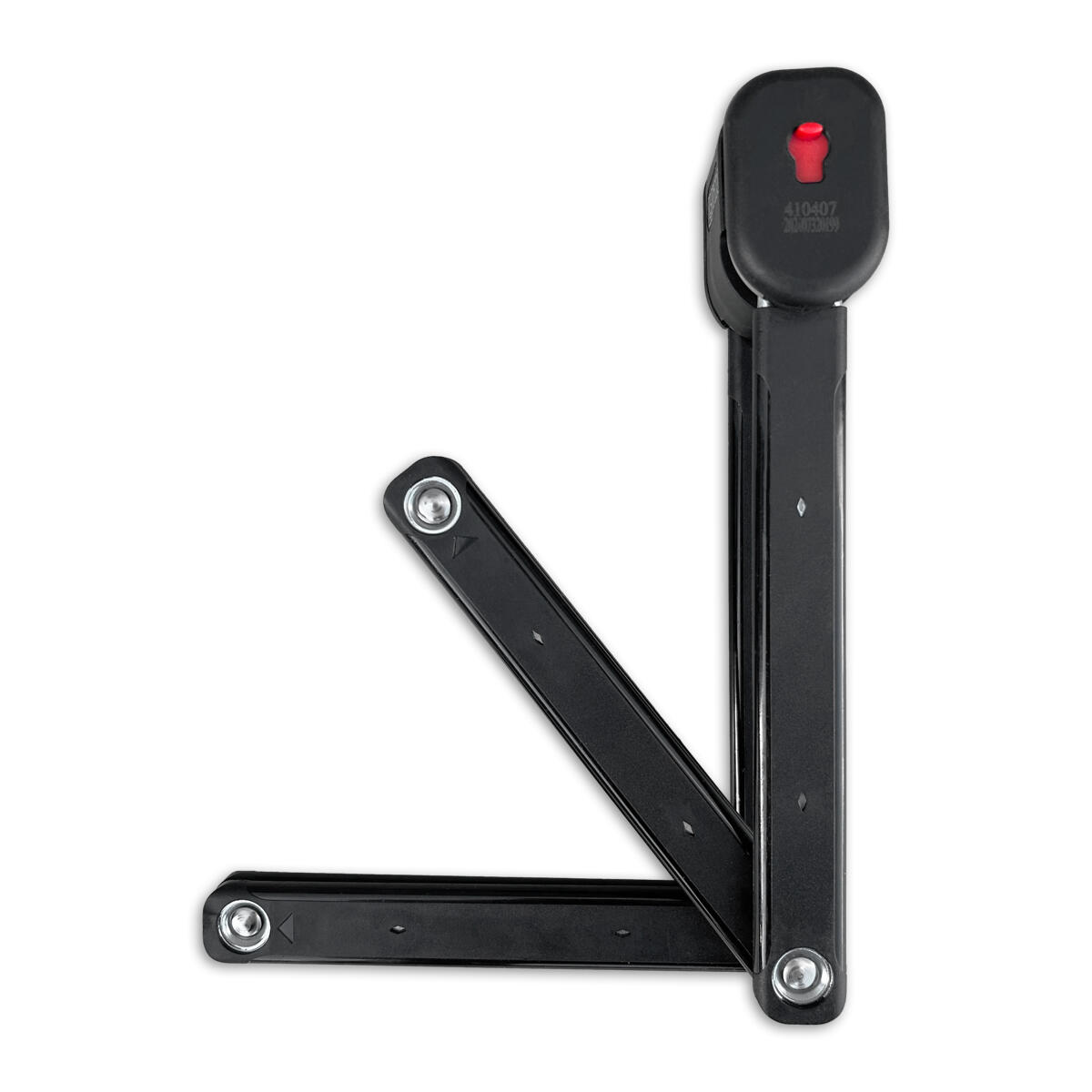 Lucchetto pieghevole bici nero 95CM Pivot+ ART 2 3/7