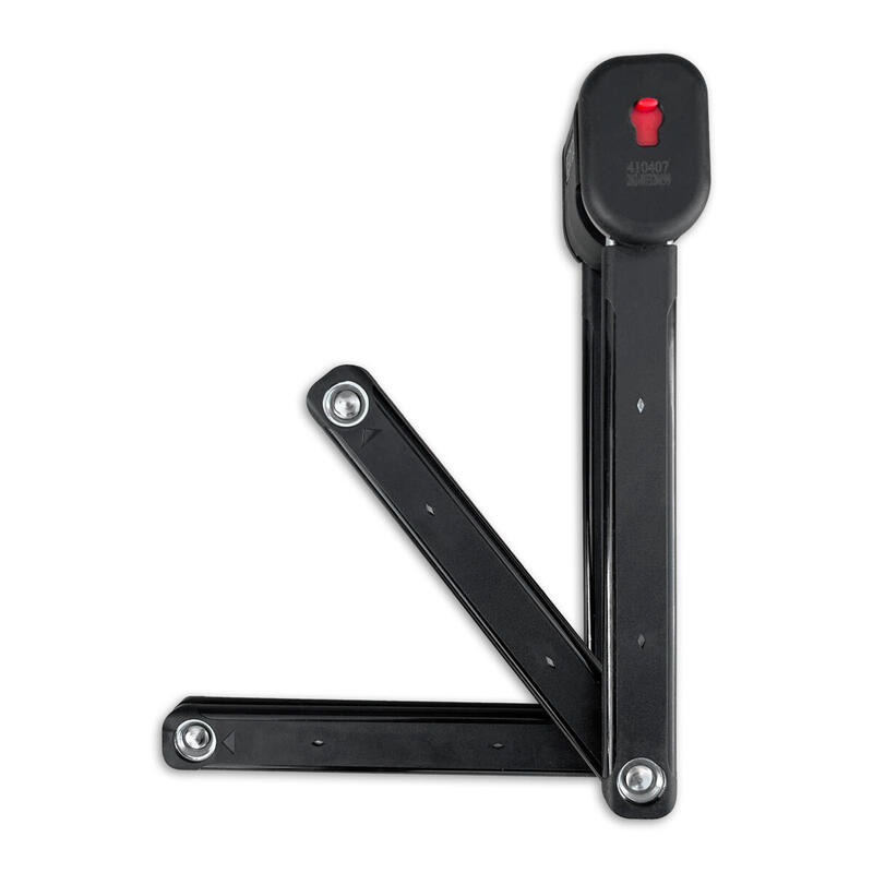 Antifurt pliabil pentru bicicletă, negru, 95 cm, Pivot+ ART 2