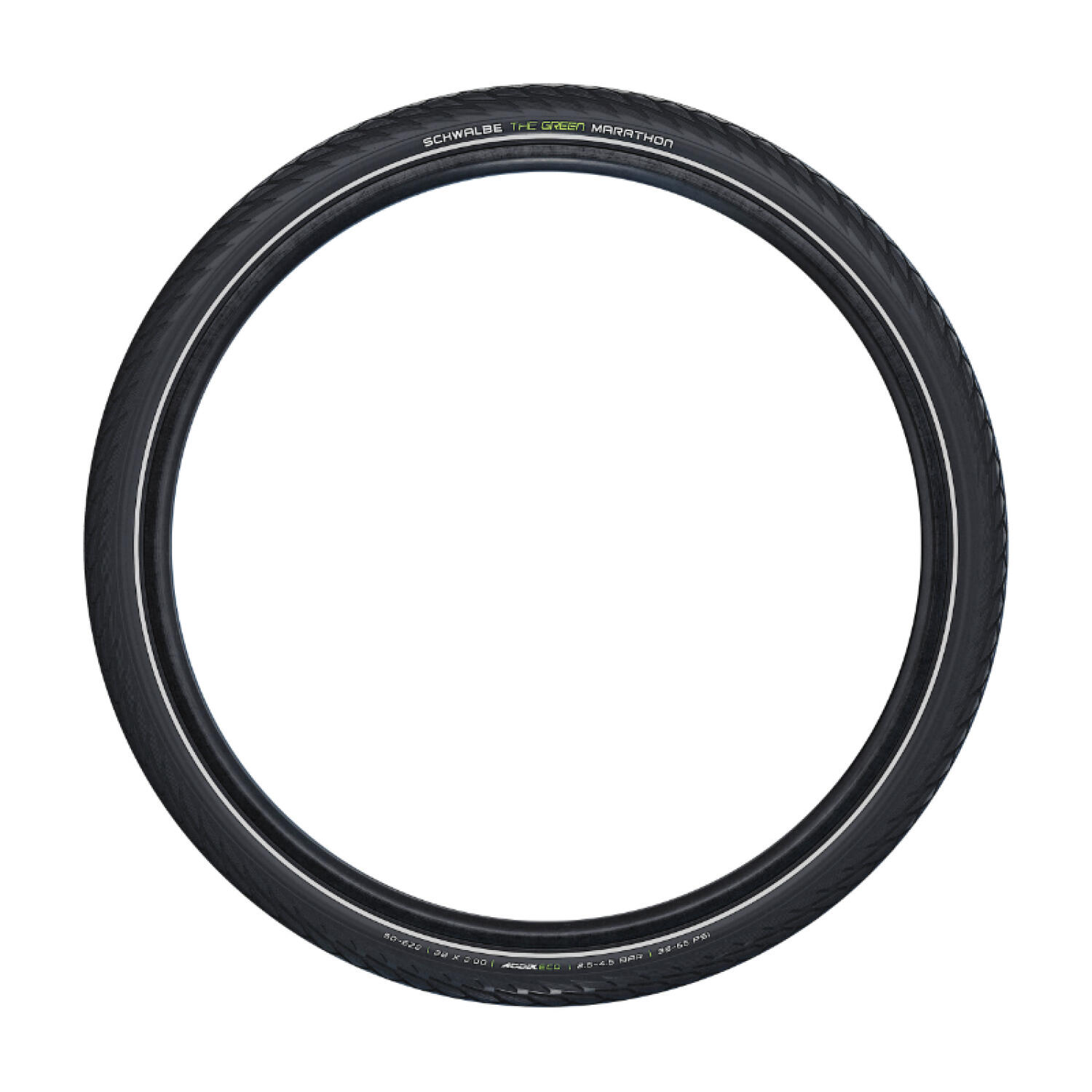 Schwalbe Marathon Tire 24x1.75 Black with Greenguard 3/7
