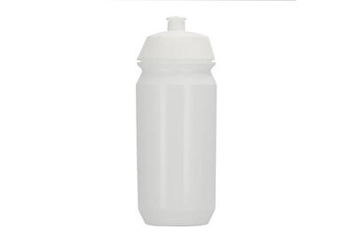 TACX Shiva 500cc Bio-Flasche Transparent Weiß
