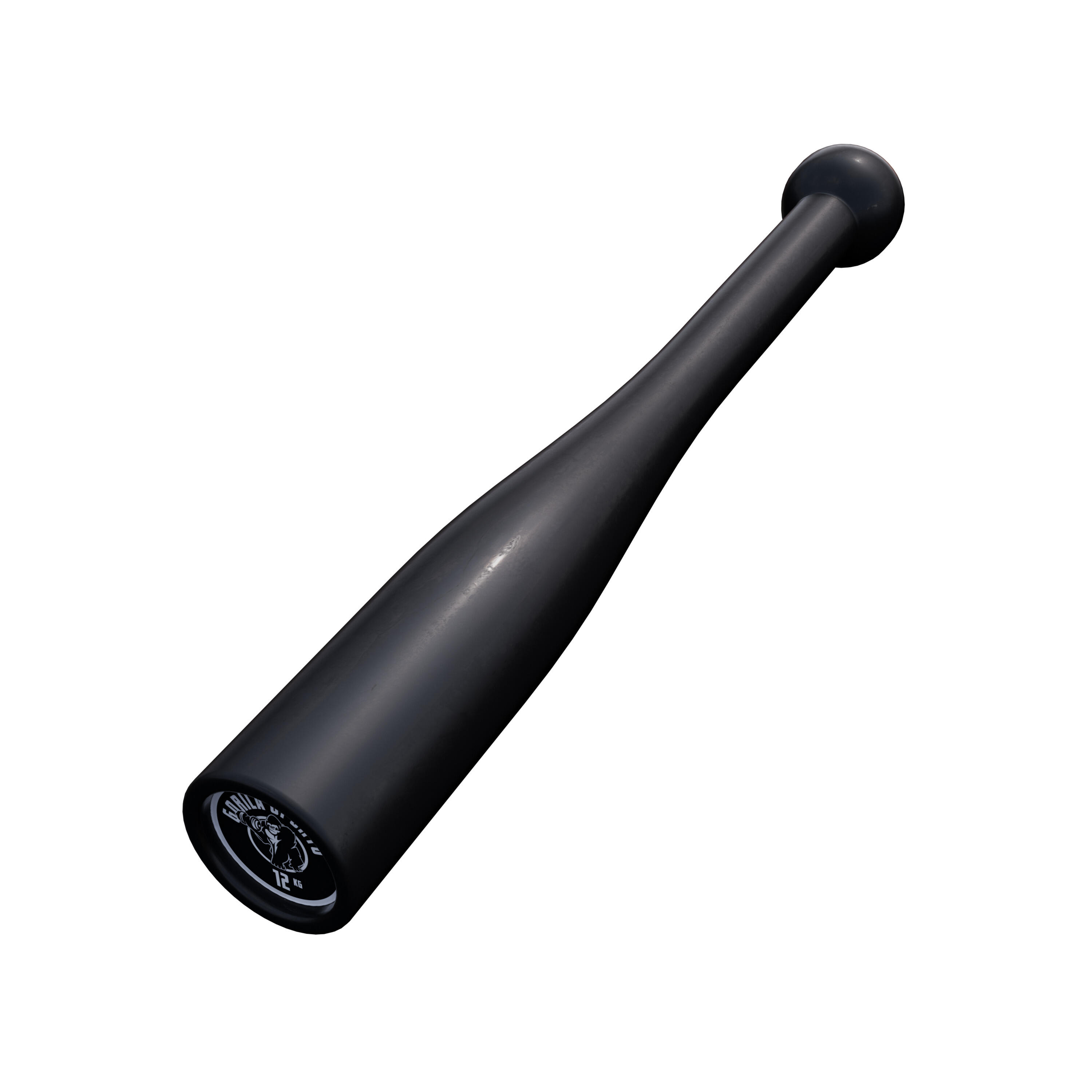 Gorilla Sports - Indian Clubbell - Massue De Musculation Poids Au Choix - Haltères Reglable - Noir - 12 Kg - Decathlon