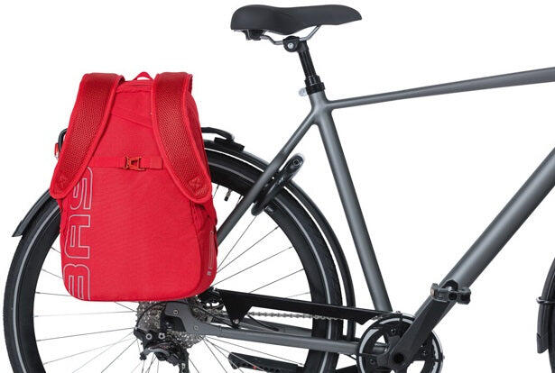 Mochila Basil Flex para Bicicleta 17 L Vermelha 6/6