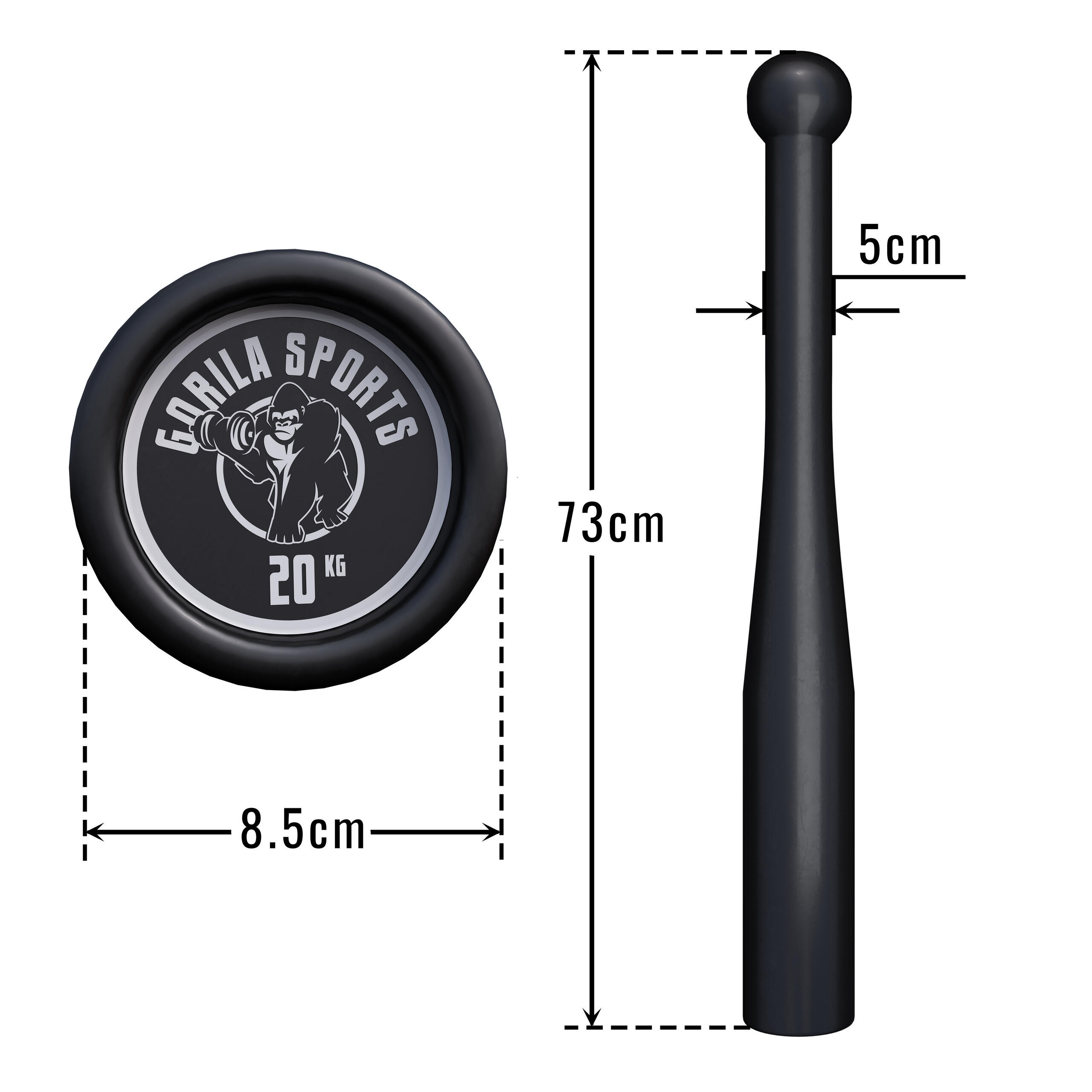 Indian clubbell - Massue de Musculation poids au choix 6/7