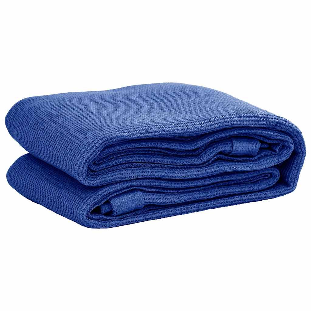 Alfombra de camping Vidaxl 300x600 cm HDPE Azul 2/4