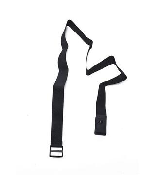 Cinturino Cortina per portapacchi anteriore E‑Nite/E‑Blau/E‑Lett nero.