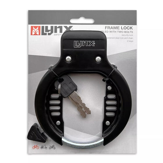 Lynx Frameslot Deutsch Modell 470g Schwarz 3/4