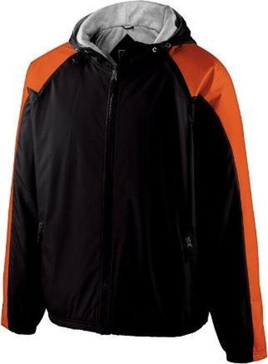 HOLLOWAY Giacca da baseball giovanile Homefield - Arancione (nero)