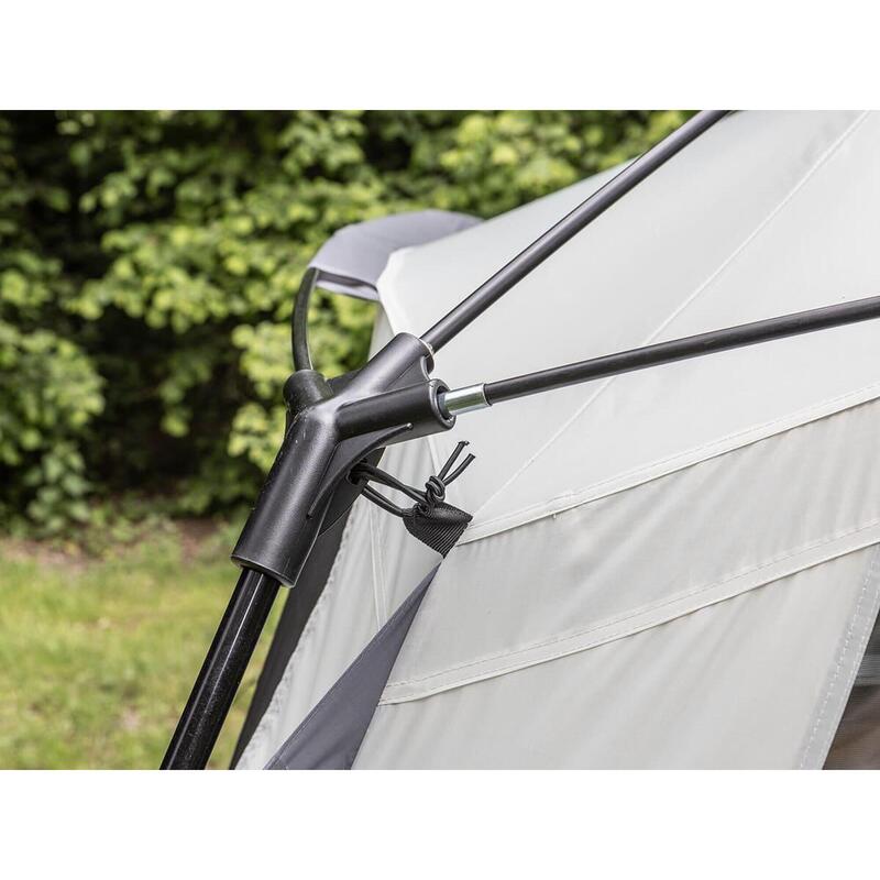 Abri d'extérieur tonnelle avec moustiquaire Pavillon Fortun 350 - hauteur 210 cm