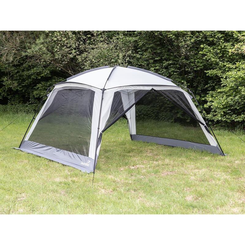 Abri d'extérieur tonnelle avec moustiquaire Pavillon Fortun 350 - hauteur 210 cm