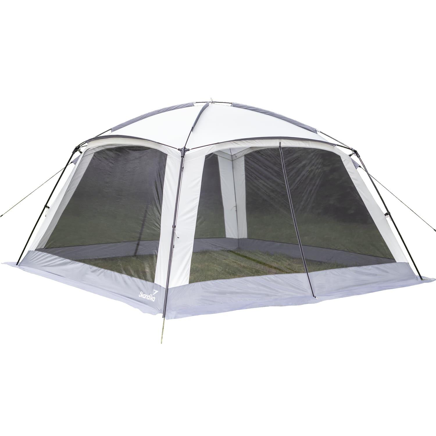 SKANDIKA Carpa Cenador Refugio con Mosquitera Fortun 210cm altura Cuadrado 350x 350cm