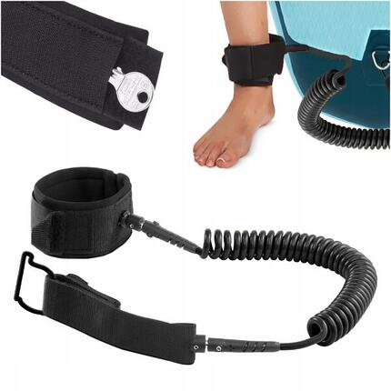 SUP Leash Sicherheitsleine Spiral-Leash Stand Up Paddling Zubehör TSUNAMI
