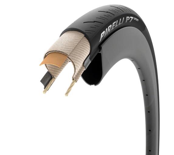 Pirelli P7 Sport 700mm Road Tire Soft Tubetype Pro Compound Tech Belt 4/5