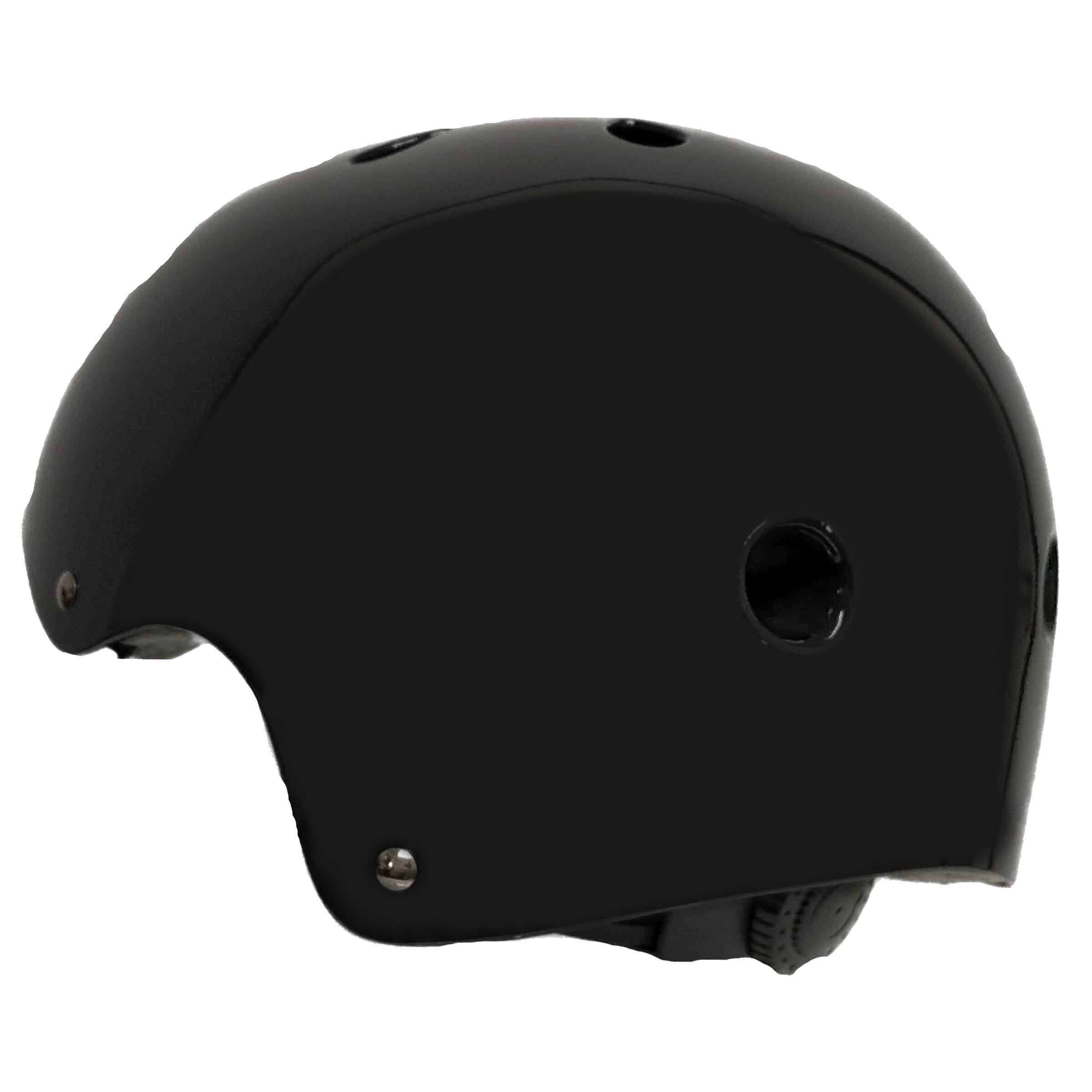 LAUNCH BMX/Skateboard/Scooter/Bike/Bicycle Helmet M 54-58cm - Gloss Black 4/7