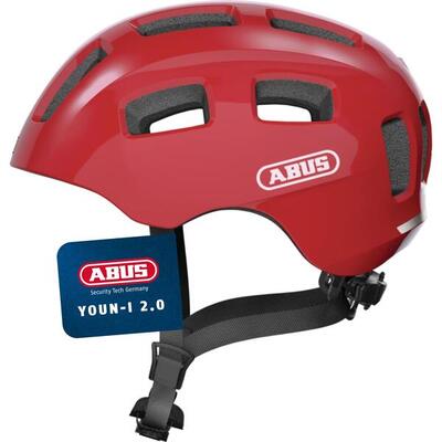 Kinderhelm voor vrije tijd "youn-i 2.0". rood