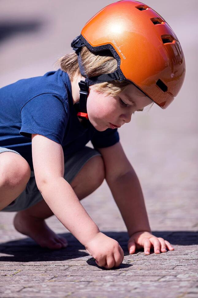 Kask Rowerowy Skurb Kid Green Jungle