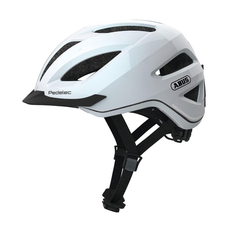 ABUS Kask rowerowy dla młodzieży i dorosłych „Pedelec 1.1”, biały