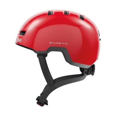 Abus skurb kid fietshelm shiny rood m 50-55 cm