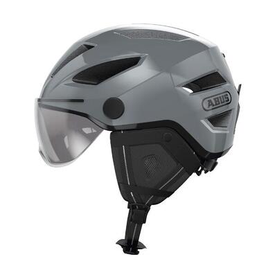Pedelec 2.0 ace helm - grijs m voor stadsfietsers