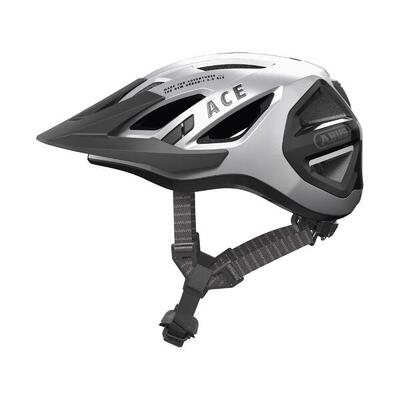 Abus urban-i 3.0 ace helmmodel - zilver m 52-58cm