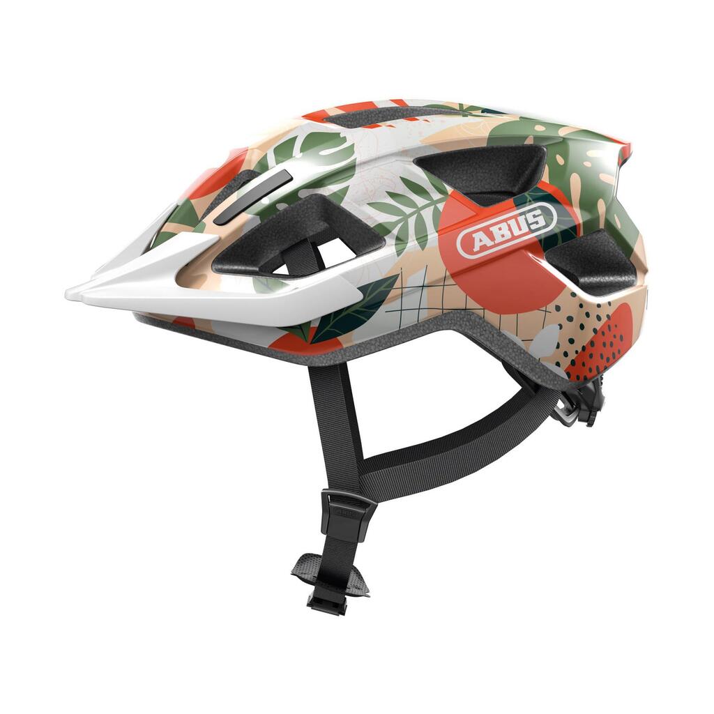 Abus Aduro 3.0 Cycling Helmet Orange Palm M 52-58cm