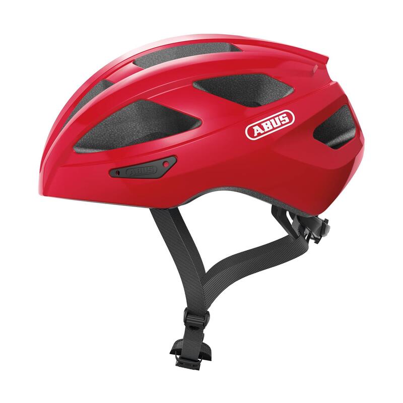ABUS Wyścigowy kask rowerowy „Macator”, czerwony
