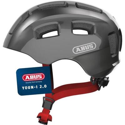 Kinderhelm voor vrije tijd "youn-i 2.0". grijs