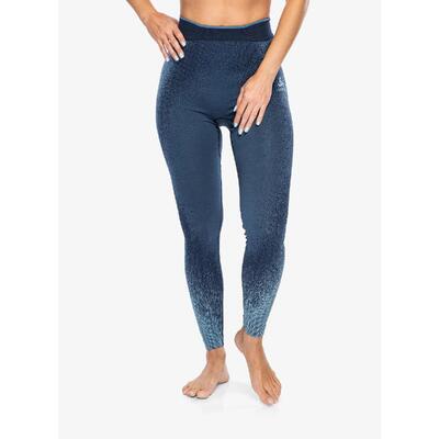 Legginsy termoaktywne damskie Odlo Blackcomb Eco BL Bottom Long