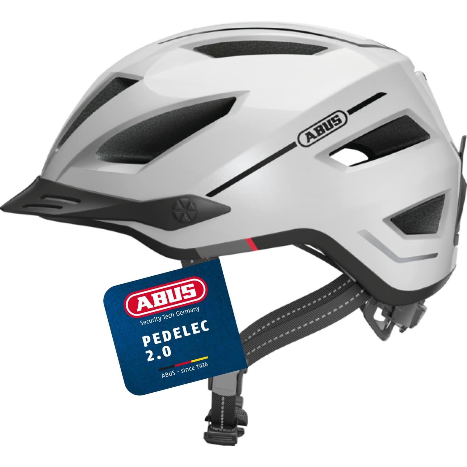 Kask Rowerowy Pedelec 2.0 Biały Perłowy M 52-57 Cm