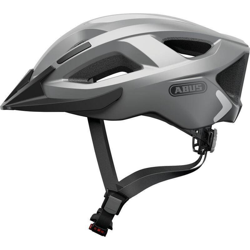 ABUS Kask rekreacyjny „Aduro 2.0”, srebrny