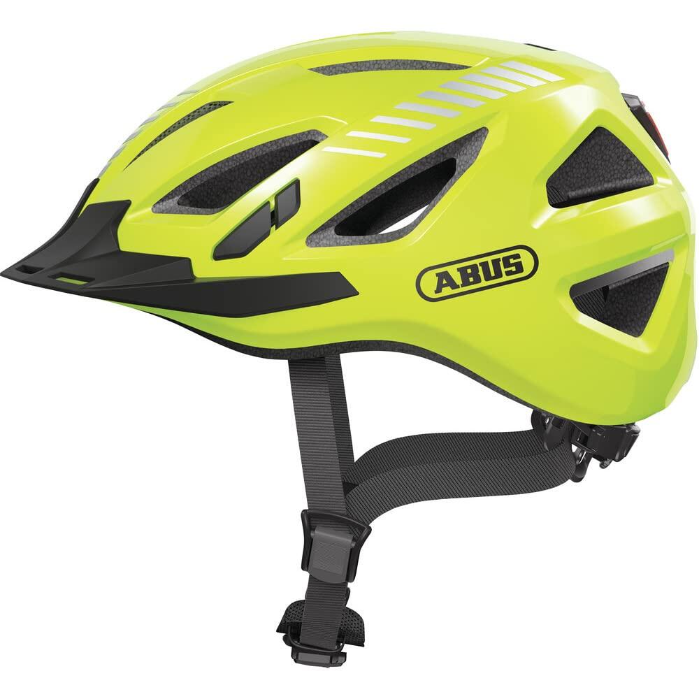 Abus - Casque De Loisirs "urban-i 3.0", Jaune - Casque - Gris|jaune|noir|orange - 38 S - Decathlon